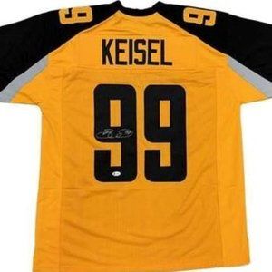 Batman "The Dark Knight Rises" Brett Keisel Autographed XL Jersey with COA